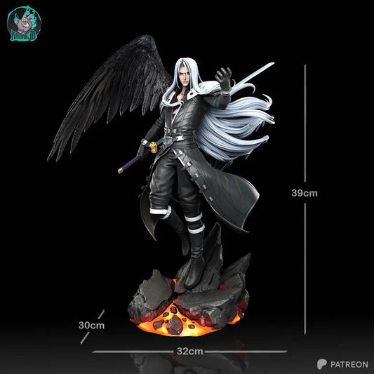 Sephiroth Résine de Collection Yagami Studio Figurine et statue résine de collection manga animé comics imprimé et peinte à la main