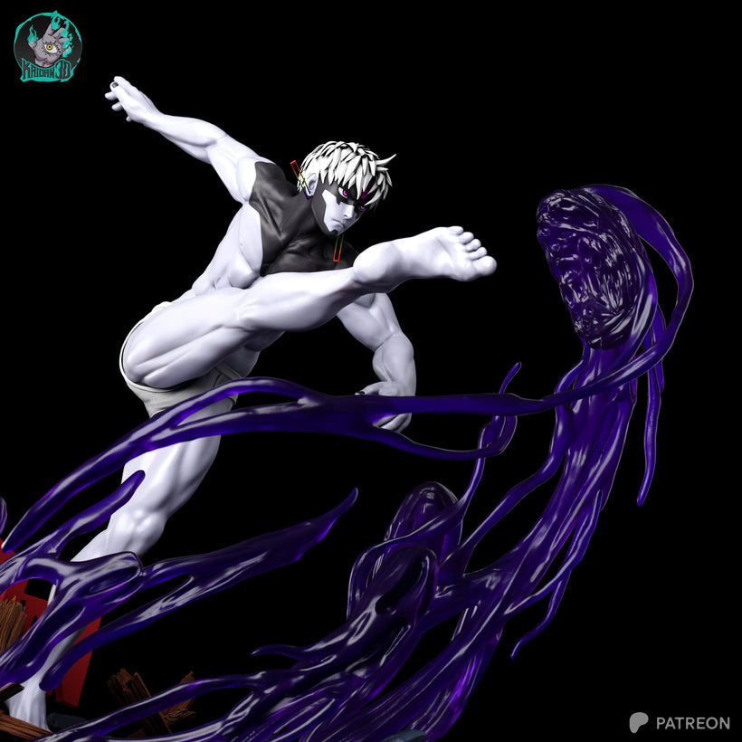 The Devil Eye Résine de Collection Yagami Studio Figurine et statue résine de collection manga animé comics imprimé et peinte à la main