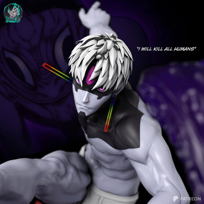 The Devil Eye Résine de Collection Yagami Studio Figurine et statue résine de collection manga animé comics imprimé et peinte à la main