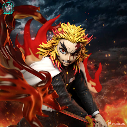 Rengoku Résine de Collection Yagami Studio Figurine et statue résine de collection manga animé comics imprimé et peinte à la main