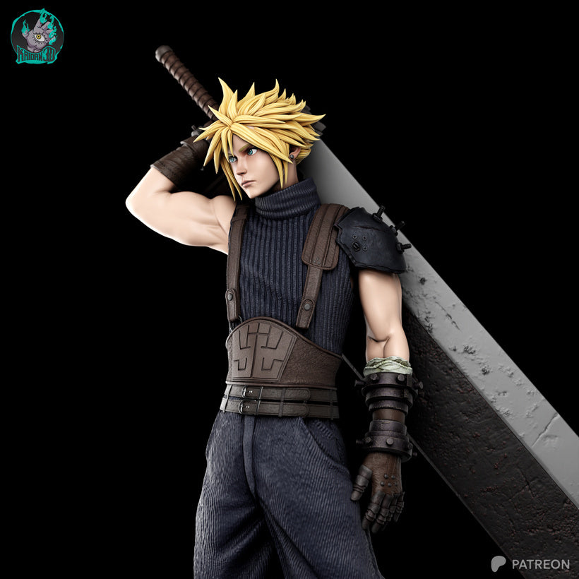 Cloud Résine de Collection Yagami Studio Figurine et statue résine de collection manga animé comics imprimé et peinte à la main