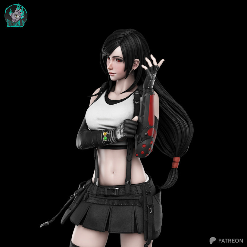 Tifa Résine de Collection Yagami Studio Figurine et statue résine de collection manga animé comics imprimé et peinte à la main