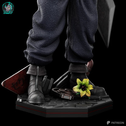 Cloud Résine de Collection Yagami Studio Figurine et statue résine de collection manga animé comics imprimé et peinte à la main