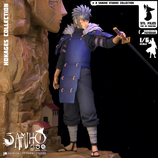 Tobirama Résine de Collection Yagami Studio Figurine et statue résine de collection manga animé comics imprimé et peinte à la main