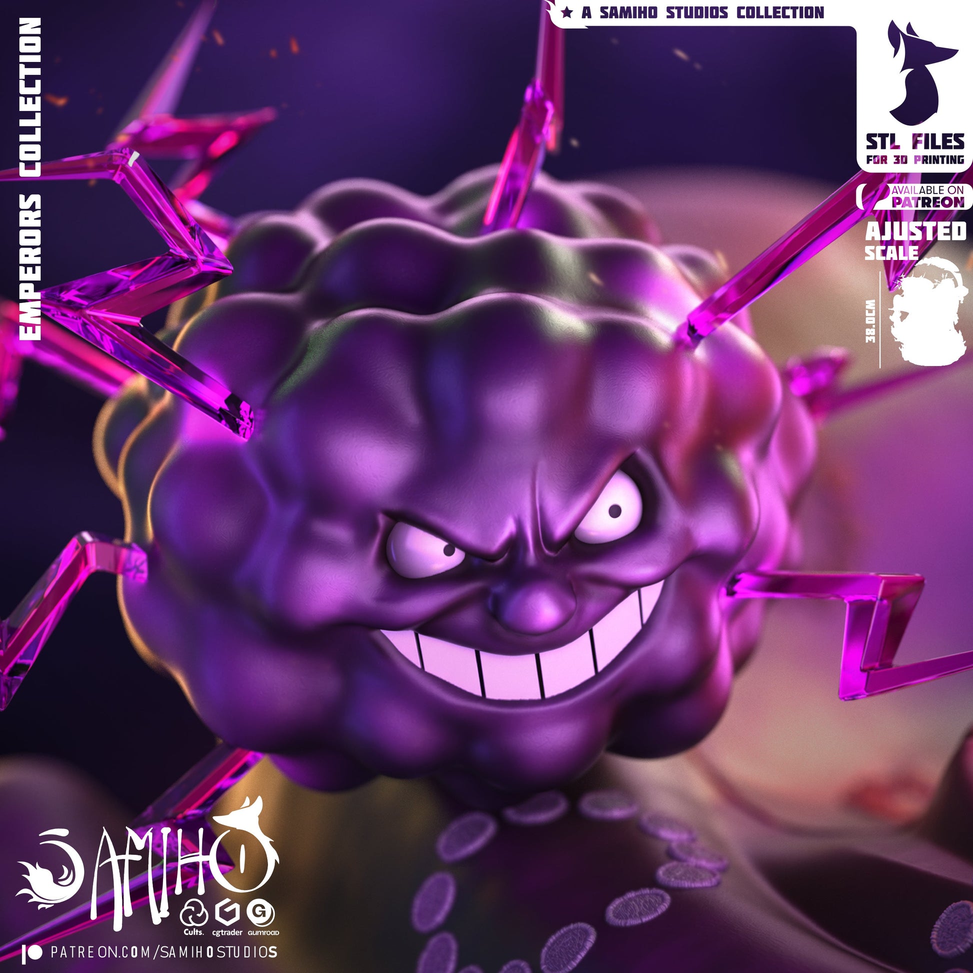 Big Mom Résine de Collection Yagami Studio Figurine et statue résine de collection manga animé comics imprimé et peinte à la main
