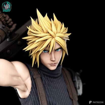 Cloud Résine de Collection Yagami Studio Figurine et statue résine de collection manga animé comics imprimé et peinte à la main
