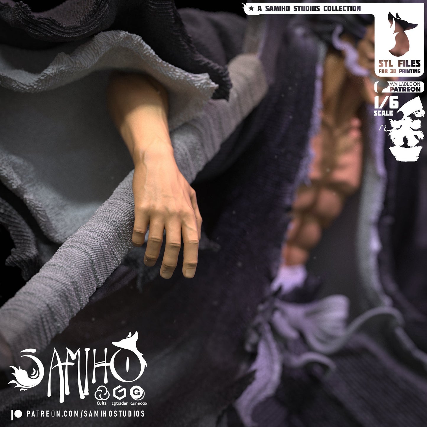 Zaraki Kenpachi Résine de Collection Yagami Studio Figurine et statue résine de collection manga animé comics imprimé et peinte à la main