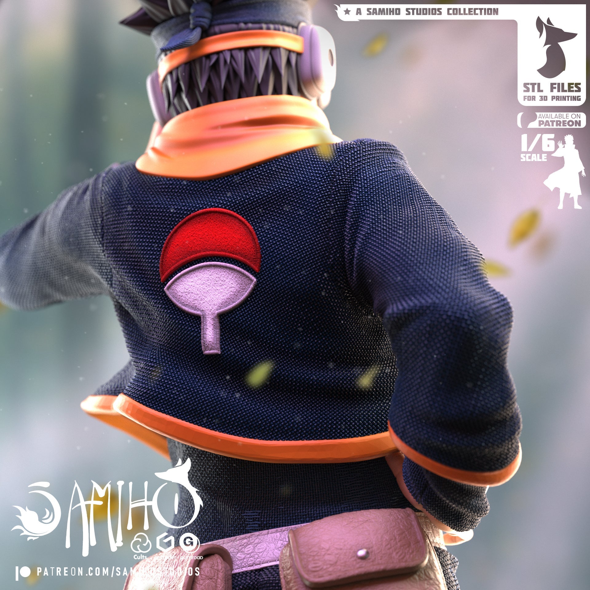 Obito Young Résine de Collection Yagami Studio Figurine et statue résine de collection manga animé comics imprimé et peinte à la main