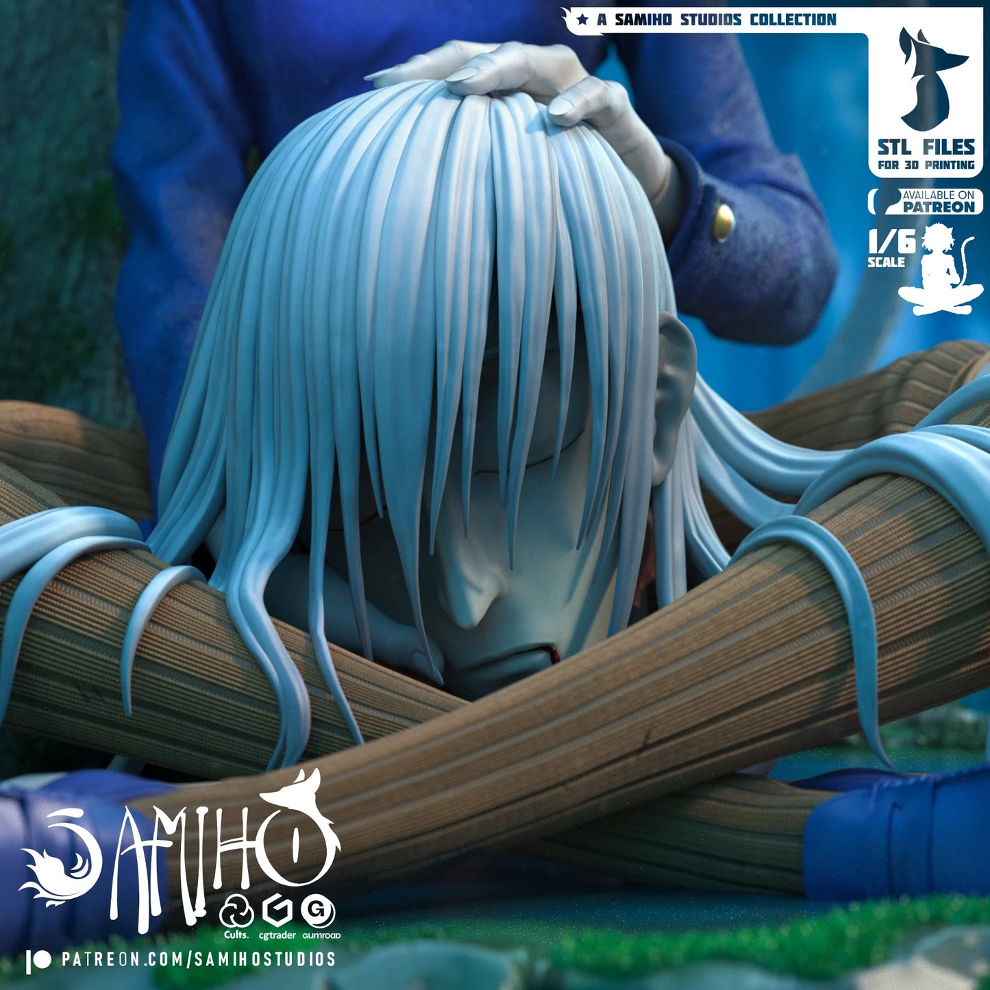Neferpitou Résine de Collection Yagami Studio Figurine et statue résine de collection manga animé comics imprimé et peinte à la main