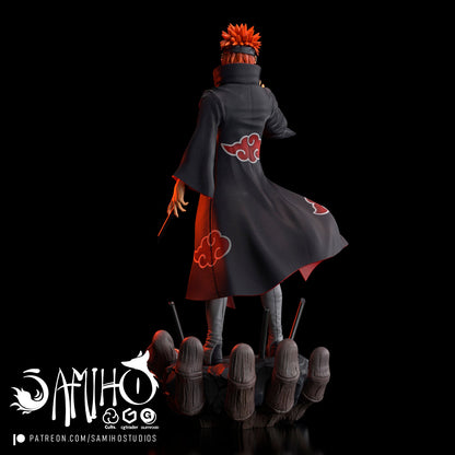 Pain Akatsuki Résine de Collection Yagami Studio Figurine et statue résine de collection manga animé comics imprimé et peinte à la main