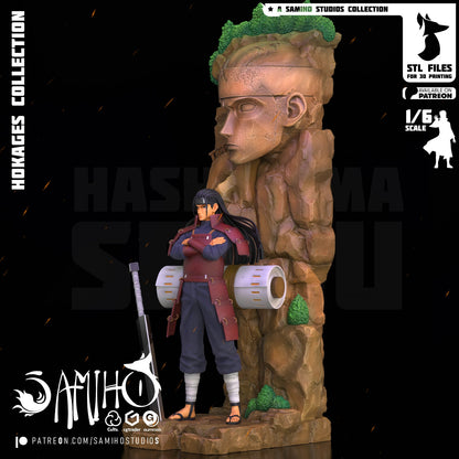 Hashirama Résine de Collection Yagami Studio Figurine et statue résine de collection manga animé comics imprimé et peinte à la main