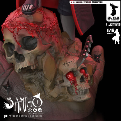 Hidan Akatsuki Résine de Collection Yagami Studio Figurine et statue résine de collection manga animé comics imprimé et peinte à la main