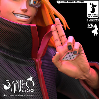 Deidara Akatsuki Résine de Collection Yagami Studio Figurine et statue résine de collection manga animé comics imprimé et peinte à la main