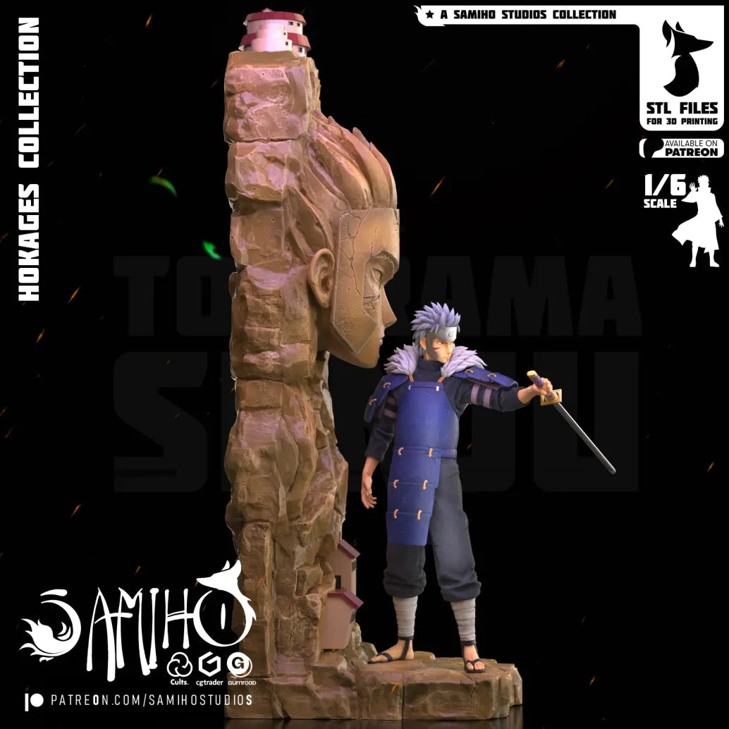 Tobirama Résine de Collection Yagami Studio Figurine et statue résine de collection manga animé comics imprimé et peinte à la main