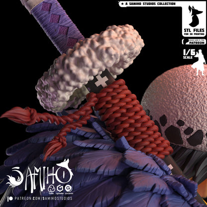 Trafalgar Law Résine de Collection Yagami Studio Figurine et statue résine de collection manga animé comics imprimé et peinte à la main