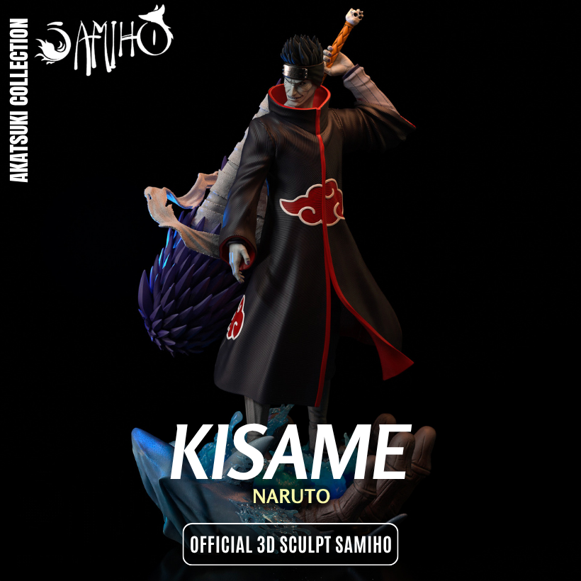 Kisame Akatsuki Résine de Collection Yagami Studio Figurine et statue résine de collection manga animé comics imprimé et peinte à la main