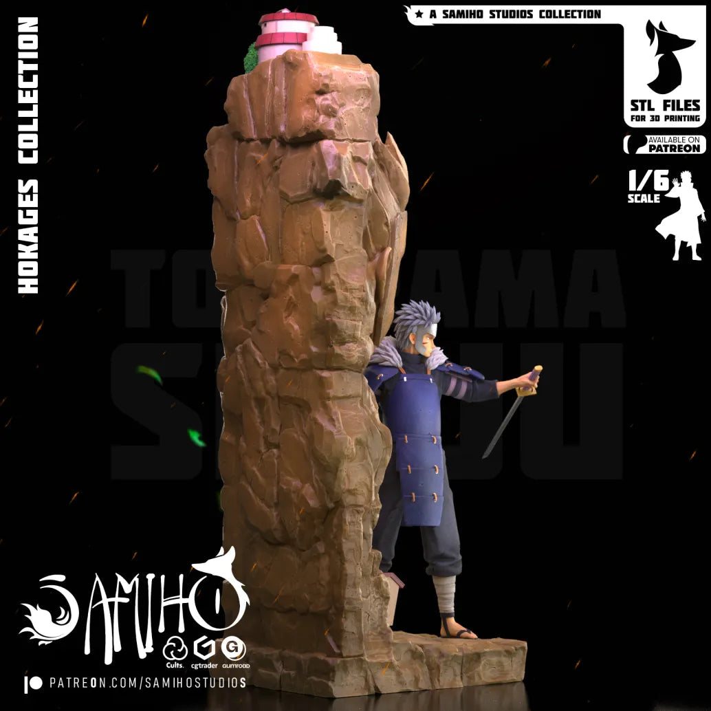 Tobirama Résine de Collection Yagami Studio Figurine et statue résine de collection manga animé comics imprimé et peinte à la main