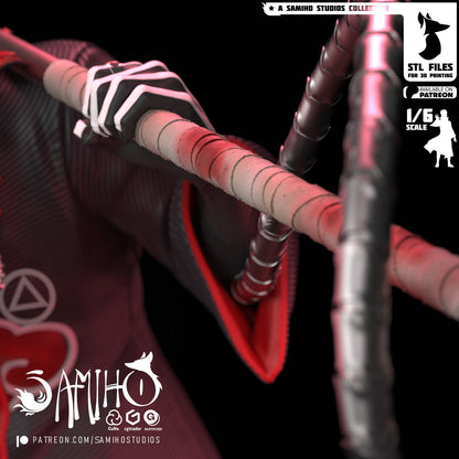 Hidan Akatsuki Résine de Collection Yagami Studio Figurine et statue résine de collection manga animé comics imprimé et peinte à la main