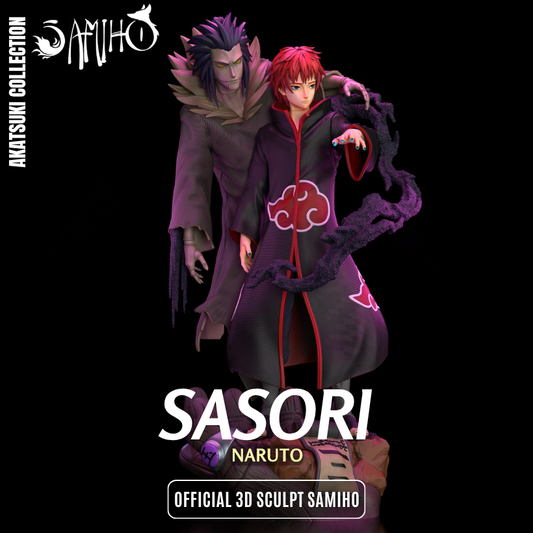 Sasori Akatsuki Résine de Collection Yagami Studio Figurine et statue résine de collection manga animé comics imprimé et peinte à la main