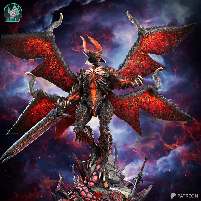 Dante Résine de Collection Yagami Studio Figurine et statue résine de collection manga animé comics imprimé et peinte à la main