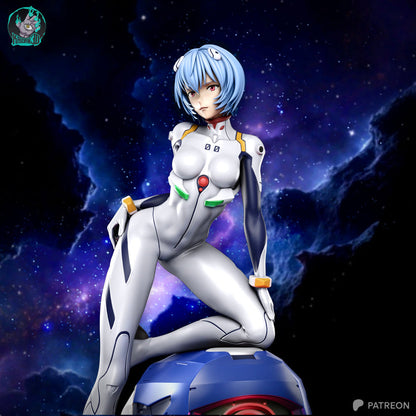 Rey Ayanami Résine de Collection Yagami Studio Figurine et statue résine de collection manga animé comics imprimé et peinte à la main