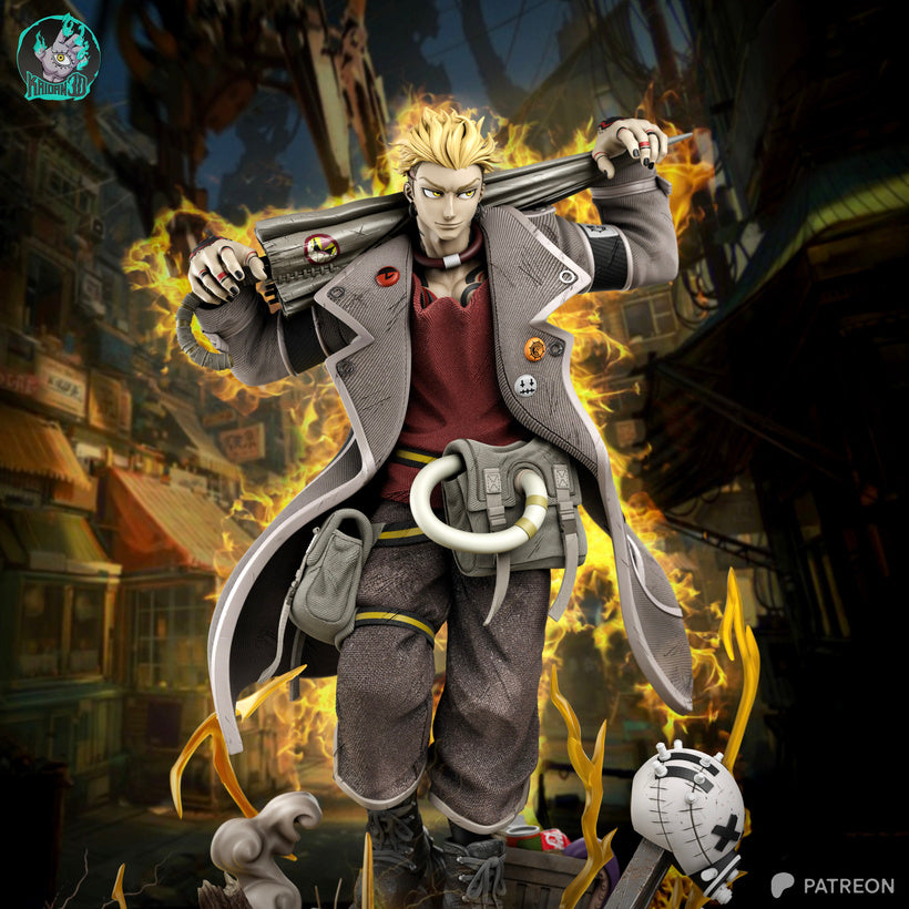 Enjin Résine de Collection Yagami Studio Figurine et statue résine de collection manga animé comics imprimé et peinte à la main