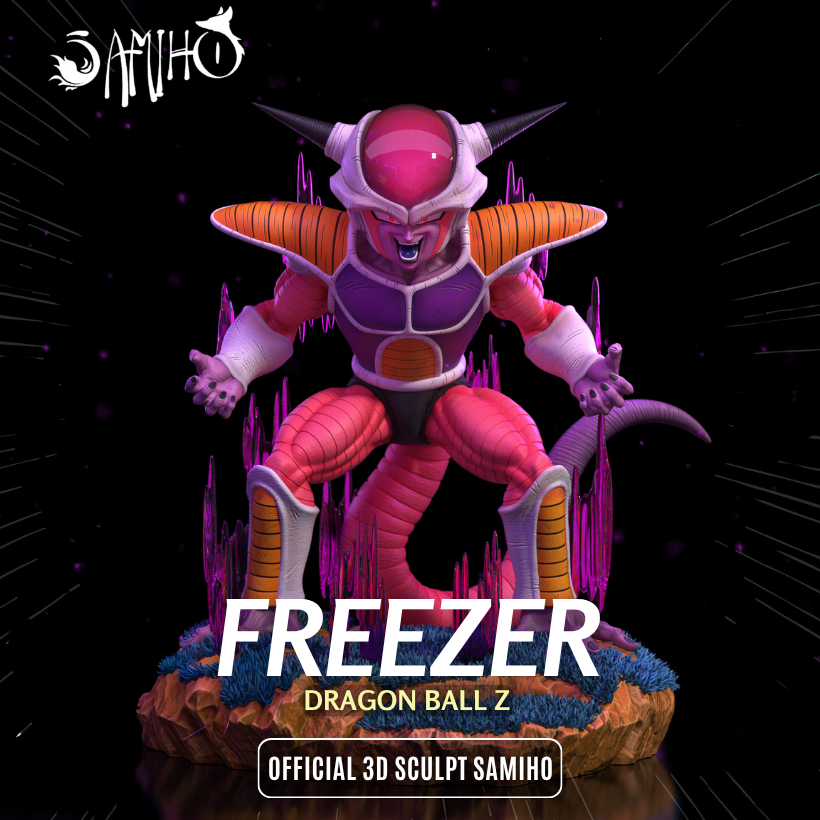 Freezer Résine de Collection Yagami Studio Figurine et statue résine de collection manga animé comics imprimé et peinte à la main