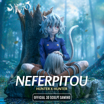 Neferpitou Résine de Collection Yagami Studio Figurine et statue résine de collection manga animé comics imprimé et peinte à la main
