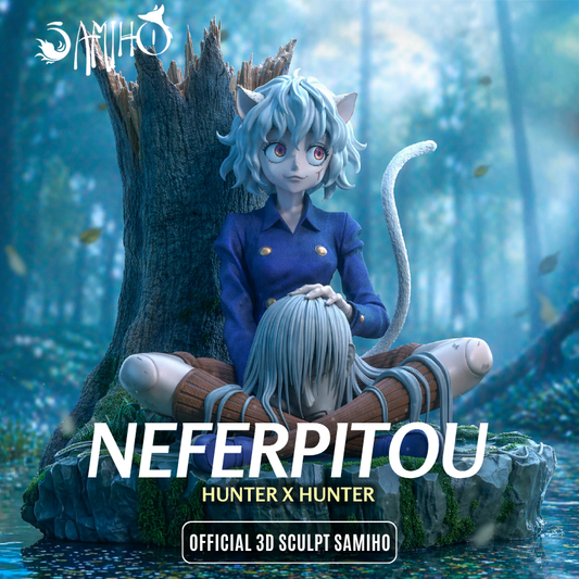 Neferpitou Résine de Collection Yagami Studio Figurine et statue résine de collection manga animé comics imprimé et peinte à la main