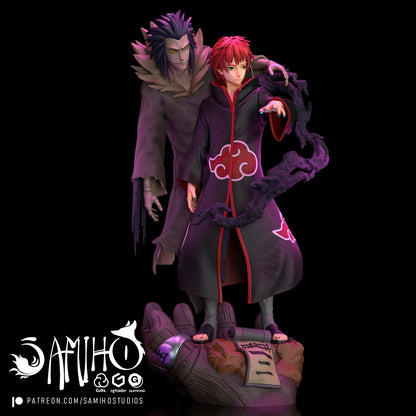 Sasori Akatsuki Résine de Collection Yagami Studio Figurine et statue résine de collection manga animé comics imprimé et peinte à la main
