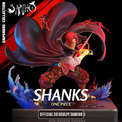 Shanks Résine de Collection Yagami Studio Figurine et statue résine de collection manga animé comics imprimé et peinte à la main