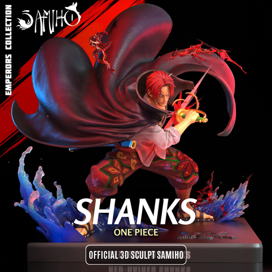 Shanks Résine de Collection Yagami Studio Figurine et statue résine de collection manga animé comics imprimé et peinte à la main