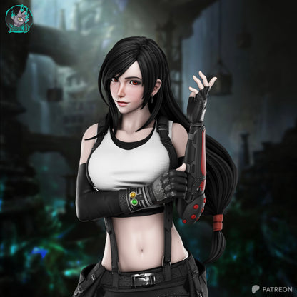 Tifa Résine de Collection Yagami Studio Figurine et statue résine de collection manga animé comics imprimé et peinte à la main