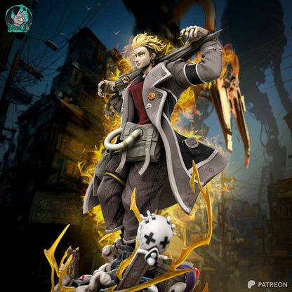 Enjin Résine de Collection Yagami Studio Figurine et statue résine de collection manga animé comics imprimé et peinte à la main