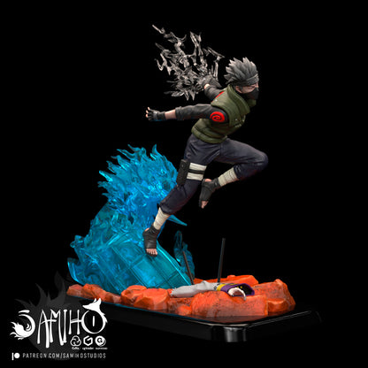 Kakashi Susanoo Résine de Collection Yagami Studio Figurine et statue résine de collection manga animé comics imprimé et peinte à la main
