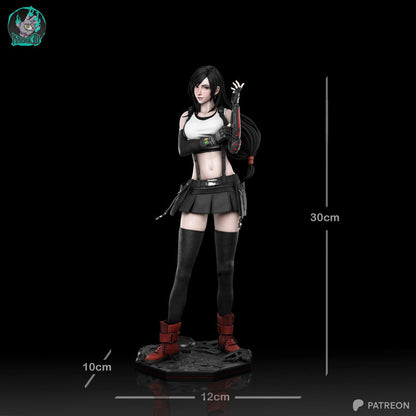 Tifa Résine de Collection Yagami Studio Figurine et statue résine de collection manga animé comics imprimé et peinte à la main