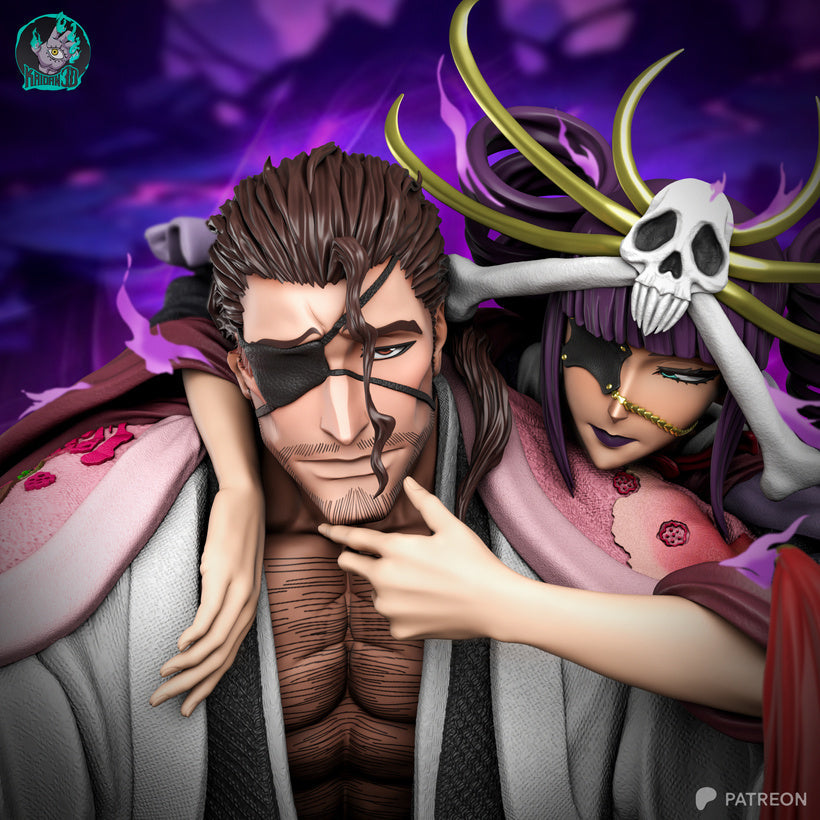 Kyoraku Résine de Collection Yagami Studio Figurine et statue résine de collection manga animé comics imprimé et peinte à la main