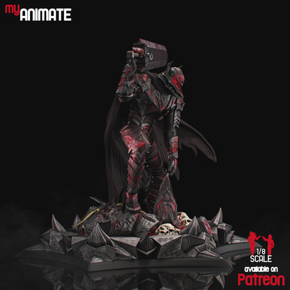 Guts Armure du Loup Résine de Collection Yagami Studio Figurine et statue résine de collection manga animé comics imprimé et peinte à la main