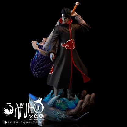 Kisame Akatsuki Résine de Collection Yagami Studio Figurine et statue résine de collection manga animé comics imprimé et peinte à la main