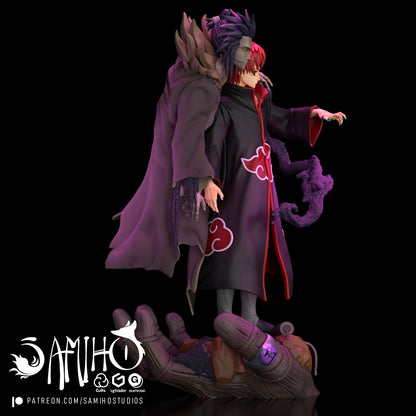 Sasori Akatsuki Résine de Collection Yagami Studio Figurine et statue résine de collection manga animé comics imprimé et peinte à la main