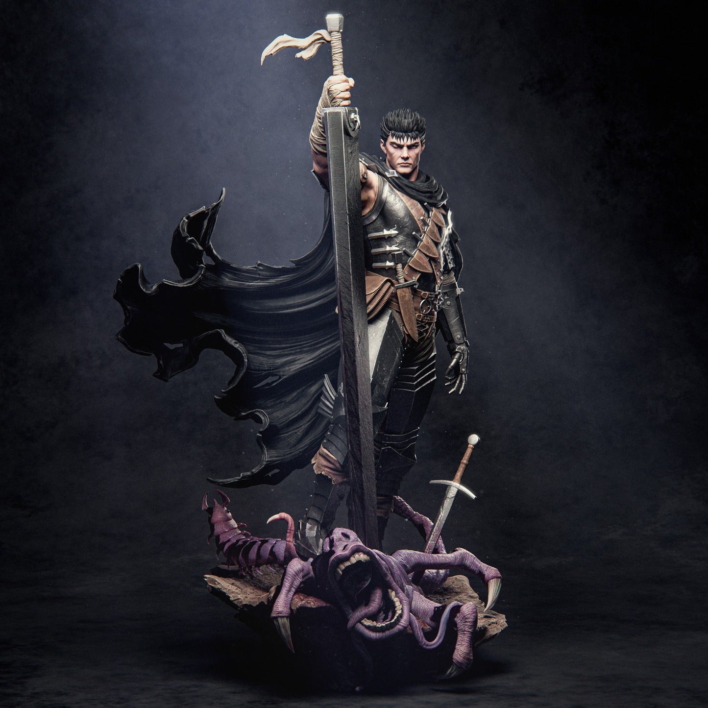 Guts Résine de Collection Yagami Studio Figurine et statue résine de collection manga animé comics imprimé et peinte à la main
