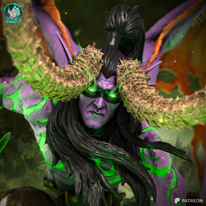 Illidan Résine de Collection Yagami Studio Figurine et statue résine de collection manga animé comics imprimé et peinte à la main