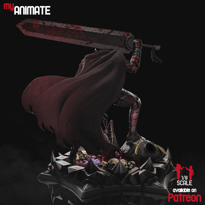 Guts Armure du Loup Résine de Collection Yagami Studio Figurine et statue résine de collection manga animé comics imprimé et peinte à la main