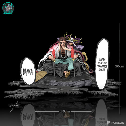 Kyoraku Résine de Collection Yagami Studio Figurine et statue résine de collection manga animé comics imprimé et peinte à la main