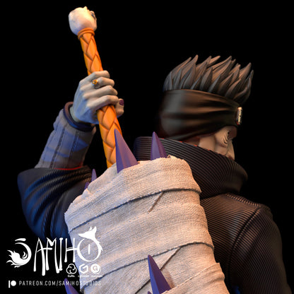 Kisame Akatsuki Résine de Collection Yagami Studio Figurine et statue résine de collection manga animé comics imprimé et peinte à la main