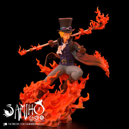 Sabo Résine de Collection Yagami Studio Figurine et statue résine de collection manga animé comics imprimé et peinte à la main