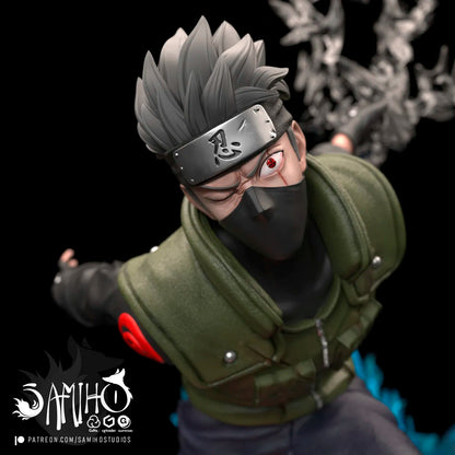 Kakashi Susanoo Résine de Collection Yagami Studio Figurine et statue résine de collection manga animé comics imprimé et peinte à la main