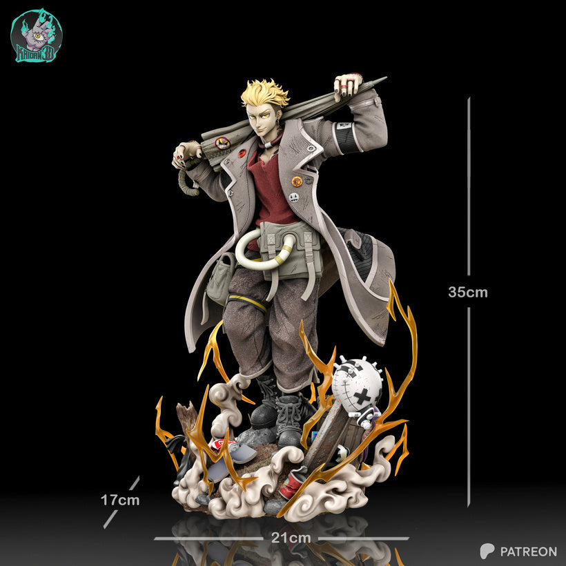 Enjin Résine de Collection Yagami Studio Figurine et statue résine de collection manga animé comics imprimé et peinte à la main