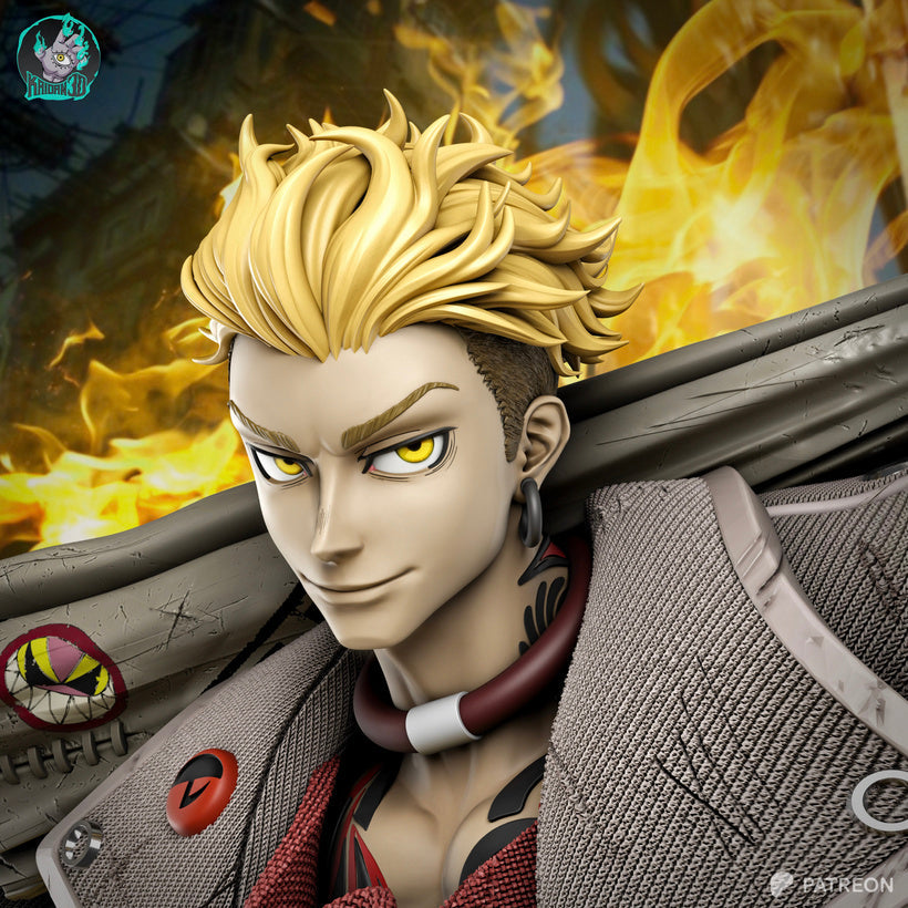 Enjin Résine de Collection Yagami Studio Figurine et statue résine de collection manga animé comics imprimé et peinte à la main