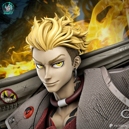 Enjin Résine de Collection Yagami Studio Figurine et statue résine de collection manga animé comics imprimé et peinte à la main